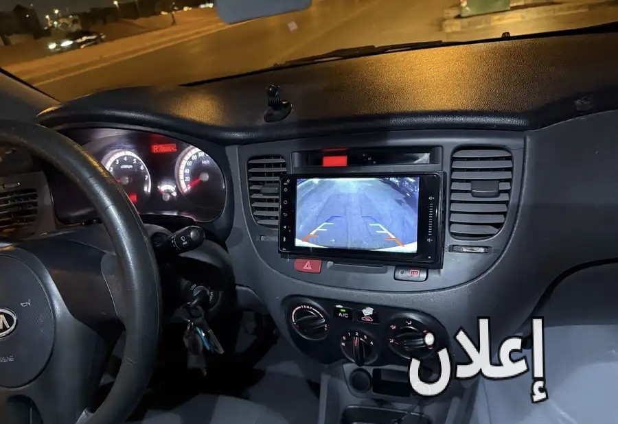 كيا ريو 2012 نظيف جدا ممشى قليل