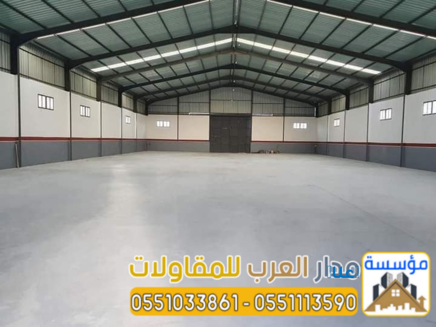 مقاول هناجر ساندوتش بانل | تركيب مستودعات